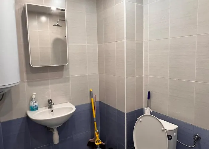 Near The Lift With A Private Parking Апартамент Банско